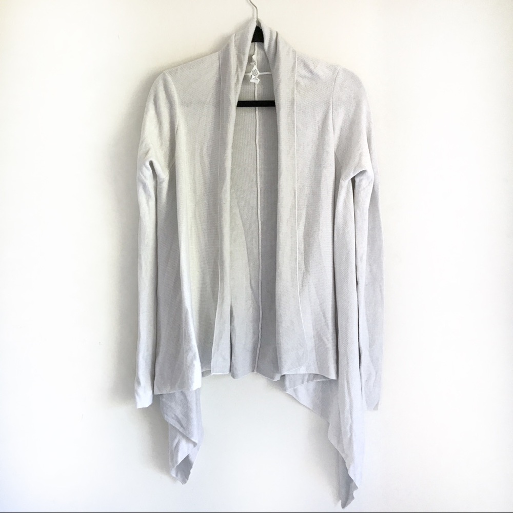 Lululemon High Low Cardigan With Thumb Holes
